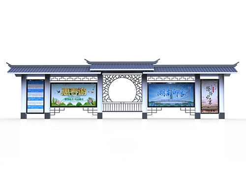 江南煙雨系列2019新款風雨橋仿古候車亭